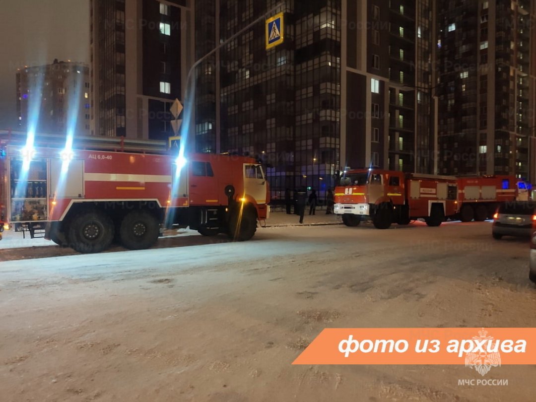 Пожарно-спасательное подразделение Ленинградской области ликвидировало пожар в Волосовском районе